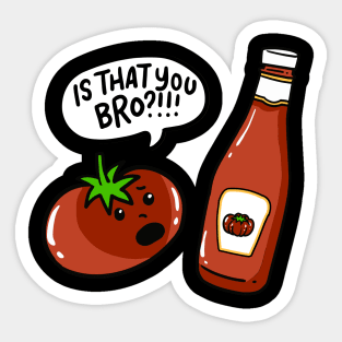 Ketchup Lover Sticker